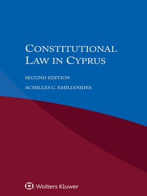 cover image of Constitutional Law in Cyprus